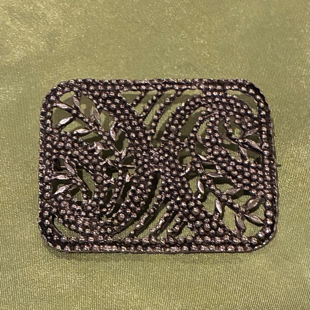 Large Cut-Steel Brooch